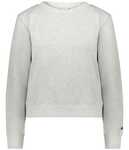 Badger Sport 126300 LADIES ATHLETIC FLEECE CROP CREW Front Thumbnail