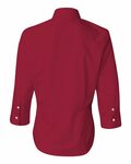 Van Heusen 13V0527 Ladies' 3/4-Sleeve Dress Twill Back Thumbnail