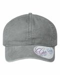 infinity her cassie women's pigment-dyed fashion undervisor cap Front Thumbnail