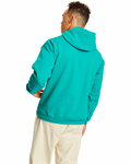 hanes p170 unisex ecosmart® 50/50 pullover hooded sweatshirt Back Thumbnail