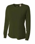 A4 NW3002 Ladies' Long Sleeve Cooling Performance Crew Shirt Front Thumbnail