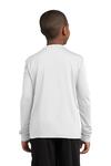 sport-tek yst350ls youth long sleeve posicharge ® competitor™ tee Back Thumbnail