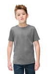 district dt108y youth perfect blend ® cvc tee Front Thumbnail
