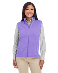 Devon & Jones DG797W Ladies' Newbury Mélange Fleece Vest Back Thumbnail