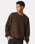 american apparel rf496 unisex reflex fleece crewneck sweatshirt Front Thumbnail
