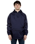 beimar wb107bg unisex nylon packable pullover anorak jacket Front Thumbnail