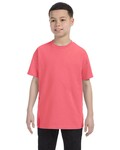 hanes 54500 youth authentic-t ® 100% cotton t-shirt Front Thumbnail