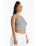 bella + canvas 1019 women's micro rib racer tank Side Thumbnail