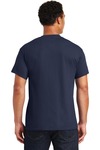 Gildan G800 Adult 50/50 T-Shirt Back Thumbnail