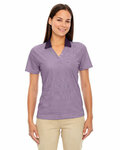 extreme 75115 ladies' eperformance™ launch snag protection striped polo Front Thumbnail