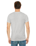 Bella + Canvas 3415C Unisex Triblend Short Sleeve V-Neck Te Back Thumbnail