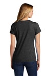 port & company lpc330v ladies tri-blend v-neck tee Back Thumbnail