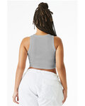 bella + canvas 1019 women's micro rib racer tank Back Thumbnail