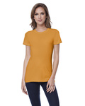 StarTee ST1210 Ladies' Cotton Crew Neck T-shirt Back Thumbnail