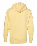 independent trading co. ss4500 midweight hooded sweatshirt Back Thumbnail