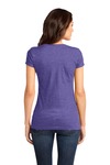 district dt6501 juniors very important tee ® v-neck Back Thumbnail