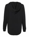Independent Trading Co. PRM2500 Women’s Lightweight California Wave Wash Hooded Sweatshirt Back Thumbnail
