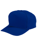 Augusta Sportswear 6207 Youth Five-Panel Cotton Twill Cap Front Thumbnail