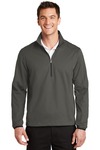 Port Authority J716 Active 1/2-Zip Soft Shell Jacket Front Thumbnail
