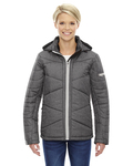 north end 78698 ladies' avant tech mélange insulated jacket with heat reflect technology Front Thumbnail