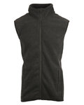 Burnside B3012 Men's Polar Fleece Vest Front Thumbnail