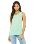 Bella + Canvas B8803 Women's Flowy Scoop Muscle Tank Back Thumbnail