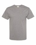 hanes h5590 authentic-t ® 100% cotton t-shirt with pocket Front Thumbnail