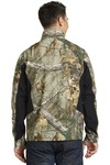 port authority j318c camouflage colorblock soft shell Back Thumbnail