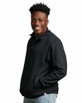 russell athletic 1z4hbm dri-power® fleece 1/4 zip pullover Side Thumbnail