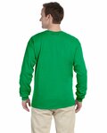 Gildan G240 100% Cotton Long Sleeve T-Shirt Back Thumbnail