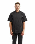artisan collection by reprime rp656 unisex shirt-sleeve sustainable chef's jacket Front Thumbnail