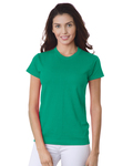 Bayside BA3325 Ladies' 6.1 oz., 100% Cotton T-Shirt Front Thumbnail