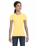 LAT 2616 Girls' Fine Jersey T-Shirt Front Thumbnail
