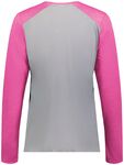 Augusta Sportswear AS6883 Ladies Gameday Vintage Long Sleeve Tee Back Thumbnail