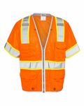 kishigo 1550-1551 premium brilliant series® heavy duty class 3 vest Front Thumbnail