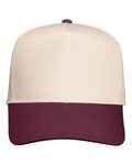 Valucap V8869 Five-Panel Twill Cap Front Thumbnail