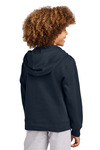 District DT6102Y Youth V.I.T. ™ Fleece Full-Zip Hoodie Back Thumbnail