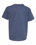Hanes 5370 Youth EcoSmart ® 50/50 Cotton/Poly T-Shirt Back Thumbnail