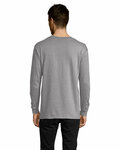 Hanes 5286 Men's 5.2 oz. ComfortSoft® Cotton Long-Sleeve T-Shirt Back Thumbnail