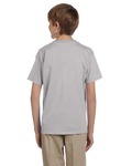 Hanes 5370 Youth EcoSmart ® 50/50 Cotton/Poly T-Shirt Back Thumbnail