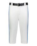 russell athletic r21lgb youth piped diamond series baseball knicker 2.0 Front Thumbnail