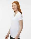 paragon sm0203 women's vera v-neck t-shirt Side Thumbnail