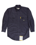 berne frsh10 men's flame-resistant button-down work shirt Front Thumbnail