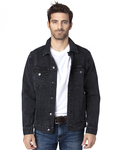 threadfast apparel 370j unisex denim jacket Front Thumbnail