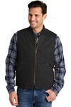 cornerstone csv40 washed duck cloth vest Front Thumbnail