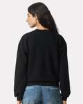 american apparel rf494 ladies' reflex fleece crewneck sweatshirt Back Thumbnail