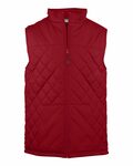 Badger Sport 7666 Quilted Women's Vest Front Thumbnail