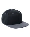 Flexfit 110FT Adult Wool Blend Snapback Two-Tone Cap Front Thumbnail