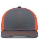Pacific Headwear 104C Trucker Snapback Front Thumbnail