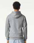 american apparel rf497 reflex fleece unisex full zip hoodie Back Thumbnail